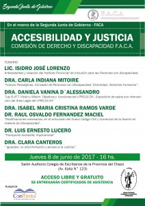 2DA JUNTA DE GOBIERNO_FACA_ACCESIBILIDAD Y JUSTICIA